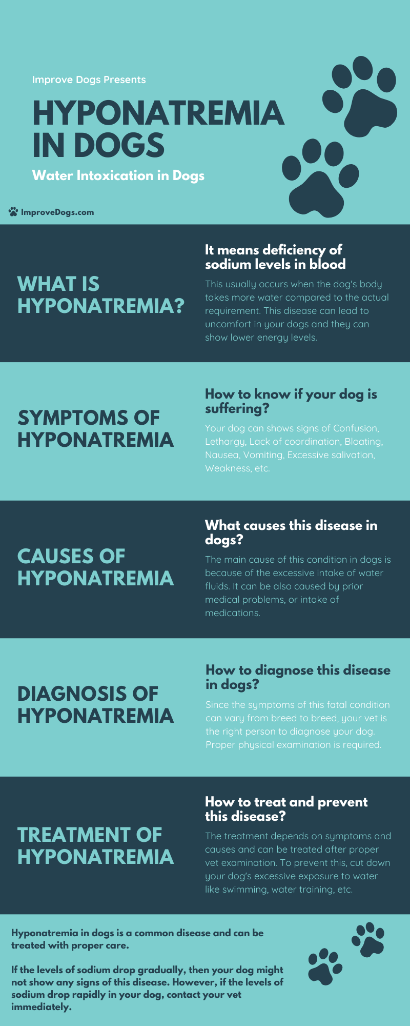 Infographic: Hyponatremia/Water Intoxication In Dogs